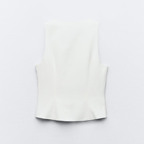 Zara tied fitted top - Picture 2 of 5